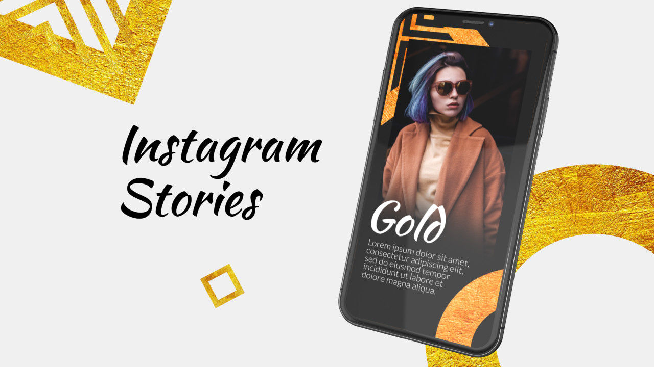 5个动态动画的Instagram动画故事素材库精选AE模板