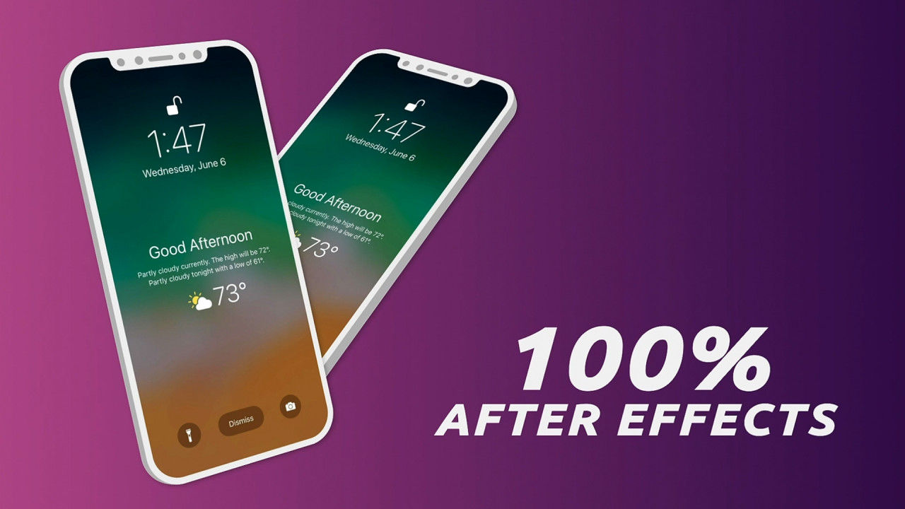 手机APP应用界面展示素材库精选AE模板