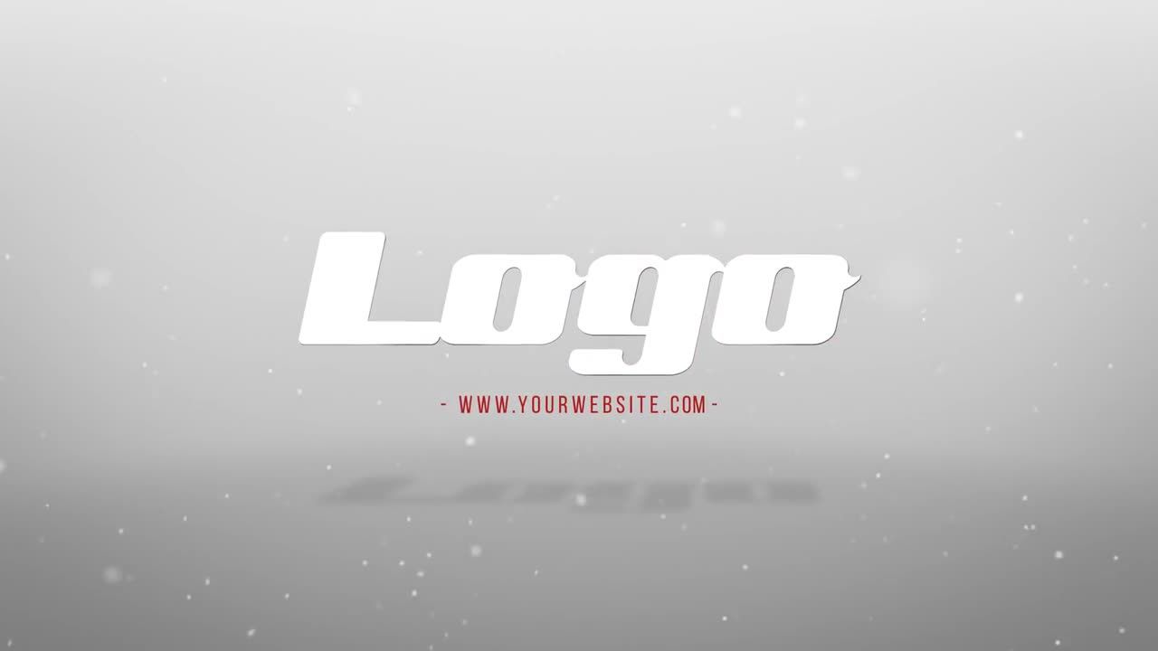 简单干净的徽标效果素材库精选AE模板