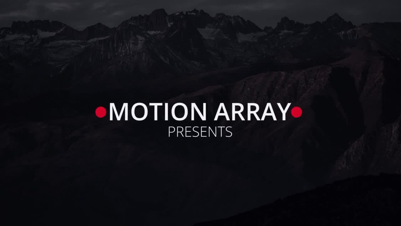 12个创意清洁标题素材库精选AE模板