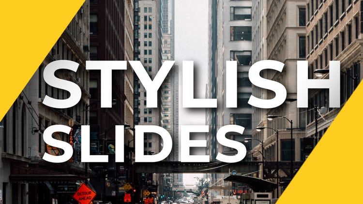 时尚且富有创意的时尚幻灯片ae模板