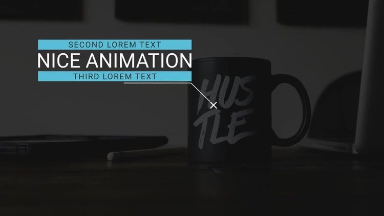 12个现代酷炫的故障标注标题素材库精选AE模板