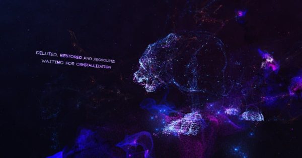 太空星云特效开场素材库精选AE模板 Beyond The Stars