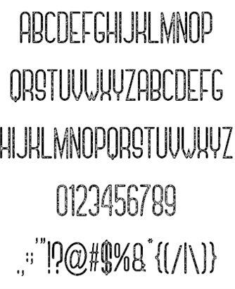 Zero Catasthropic font插图1