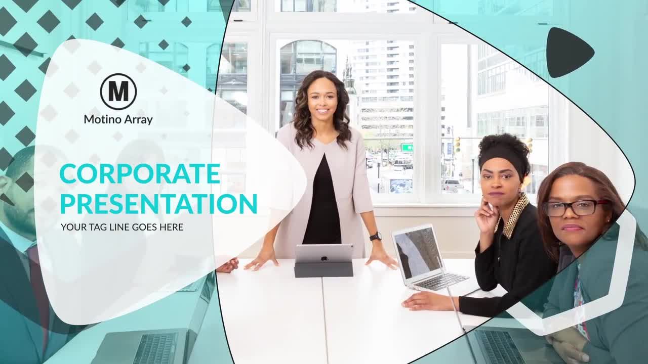 企业演示动态素材库精选AE模板