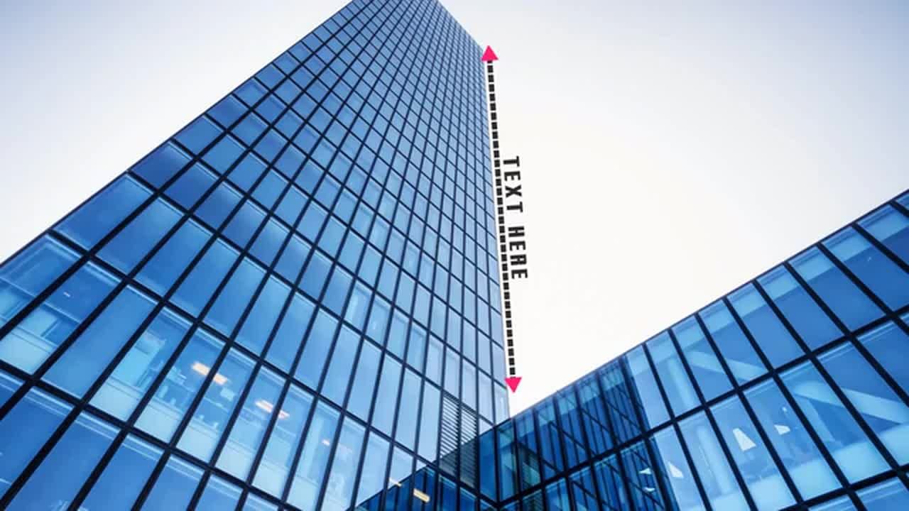 智能测量标题素材库精选AE模板