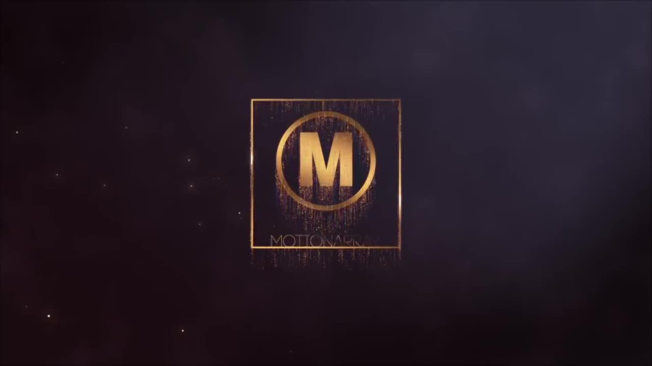 华丽的外观和极大的动画logo显示素材库精选AE模板