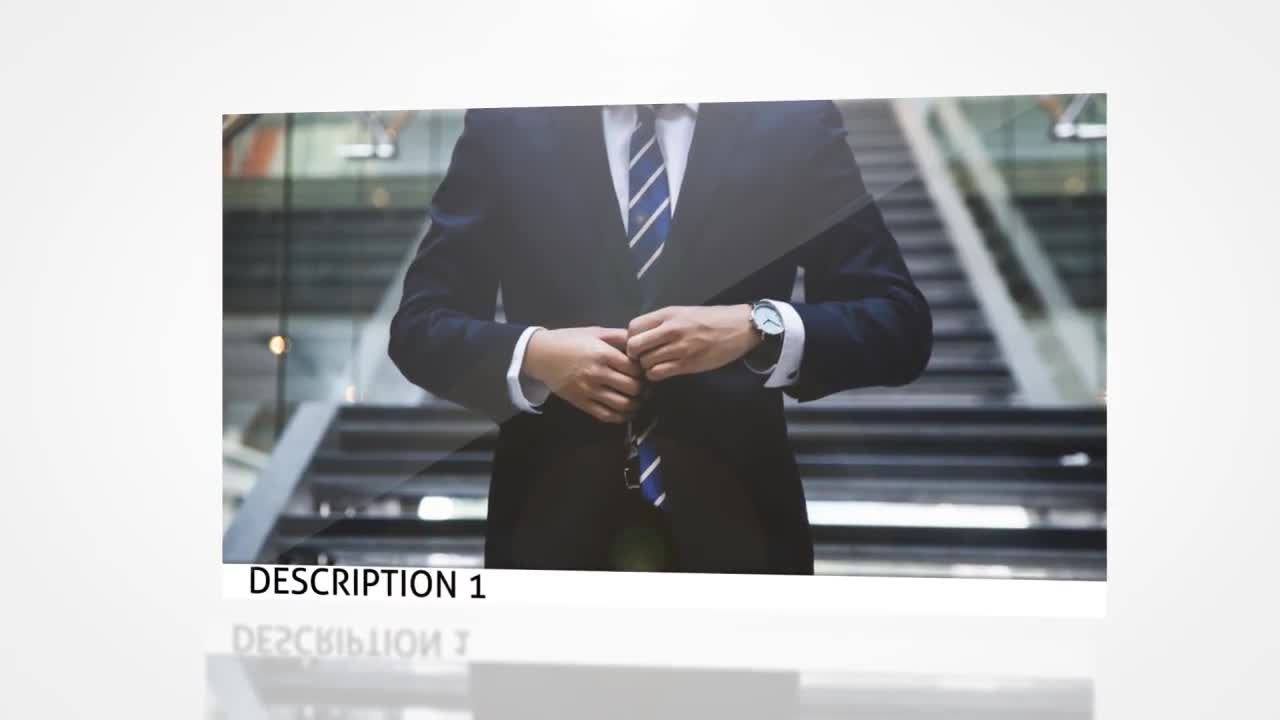 现代的清洁促销幻灯片素材库精选AE模板