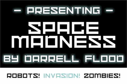 Space Madness font素材之家精选英文字体