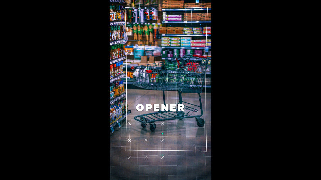 踩踏开瓶器展示漂亮照片素材库精选AE模板