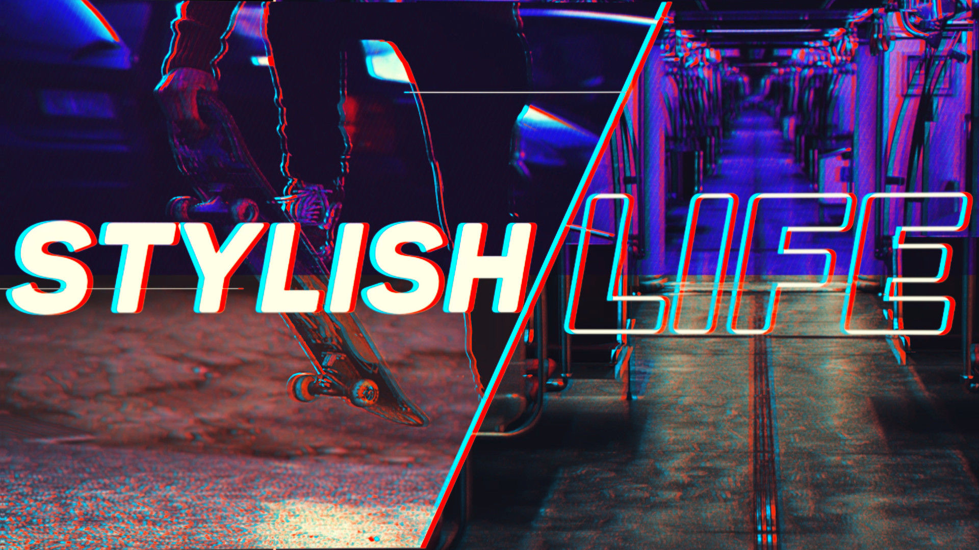 非常时尚简洁素材库推荐PR模板