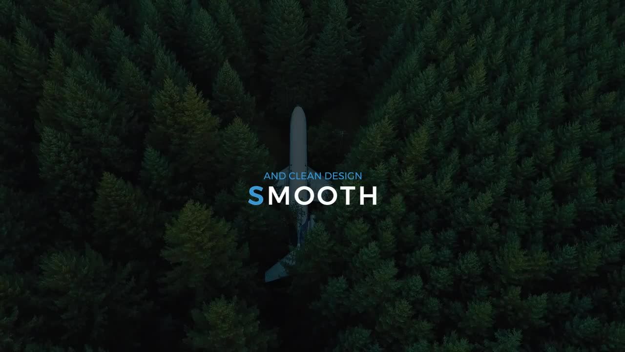 10个干净简单的动画小标题ae模板