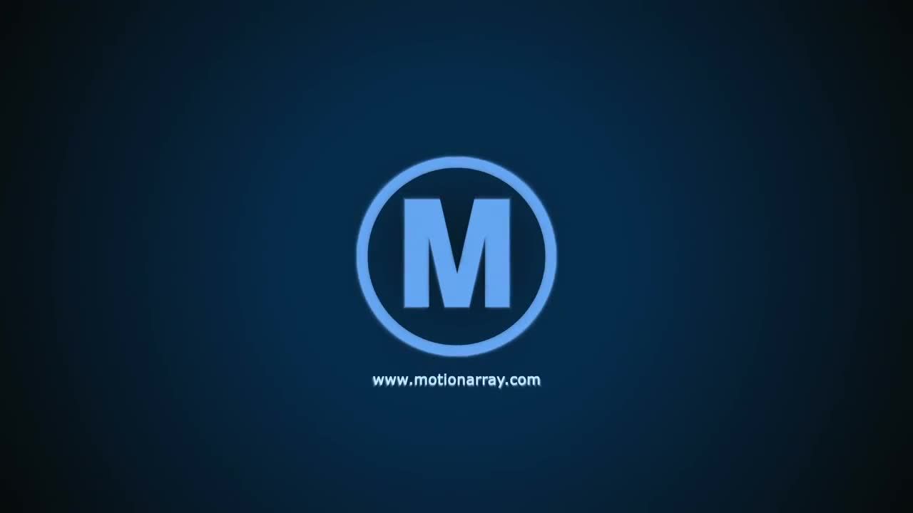 具有尖端设计和动态动画数字徽标显示素材库精选AE模板