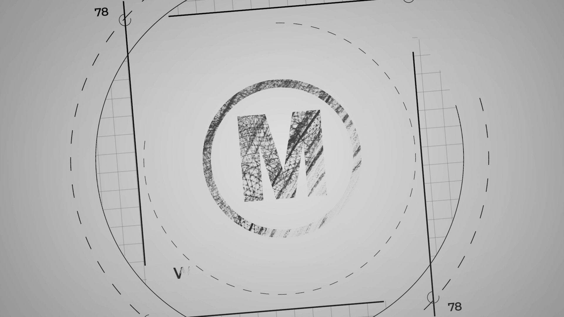 素描标志展示素材库推荐PR模板