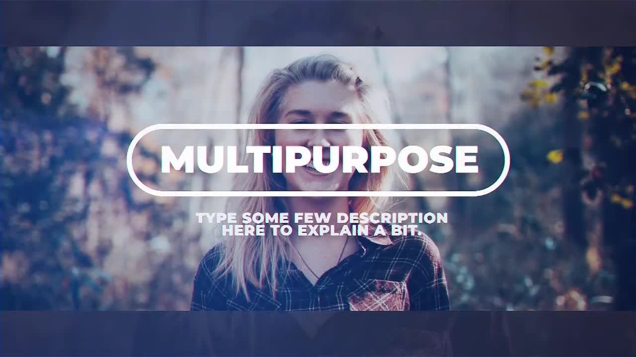 现代生活方式介绍素材库精选AE模板