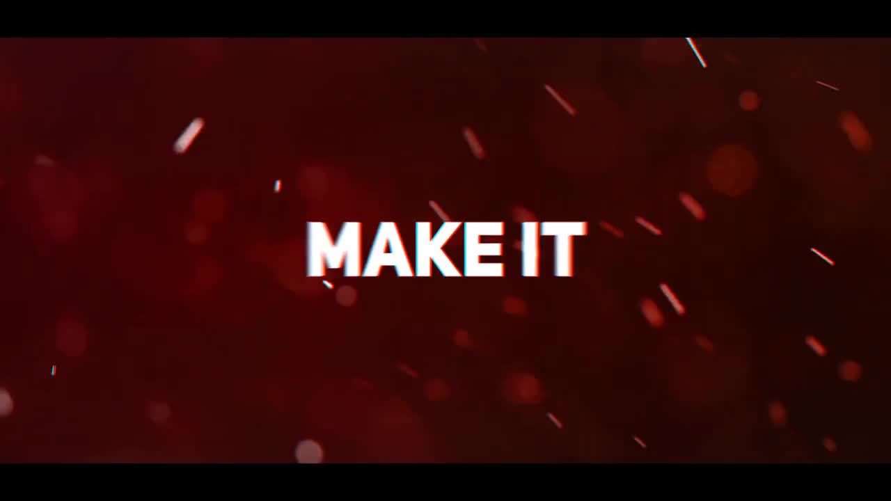 现代简洁的动态排版logo展示素材库精选AE模板