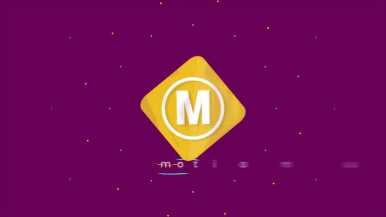 时尚创造性的动画形状图层公司logo视频展示素材库精选AE模板