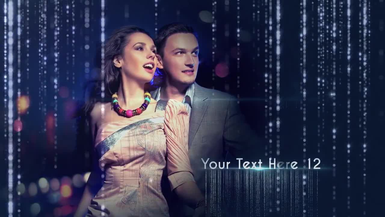 华丽的颁奖晚会宣传介绍素材库精选AE模板