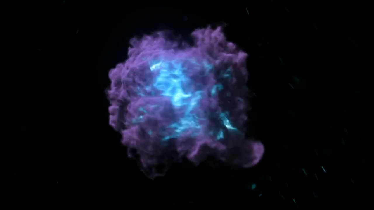 火灾徽标显示素材库精选AE模板