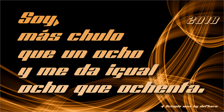 Octuple max font插图2