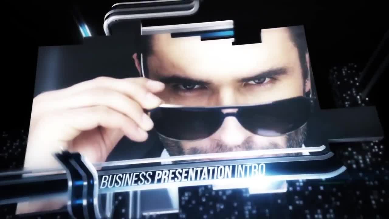 现代时尚高级的商务幻灯片素材库精选AE模板