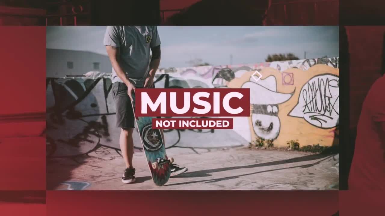 快速动态的旅游照片转场过渡效果素材库精选AE模板