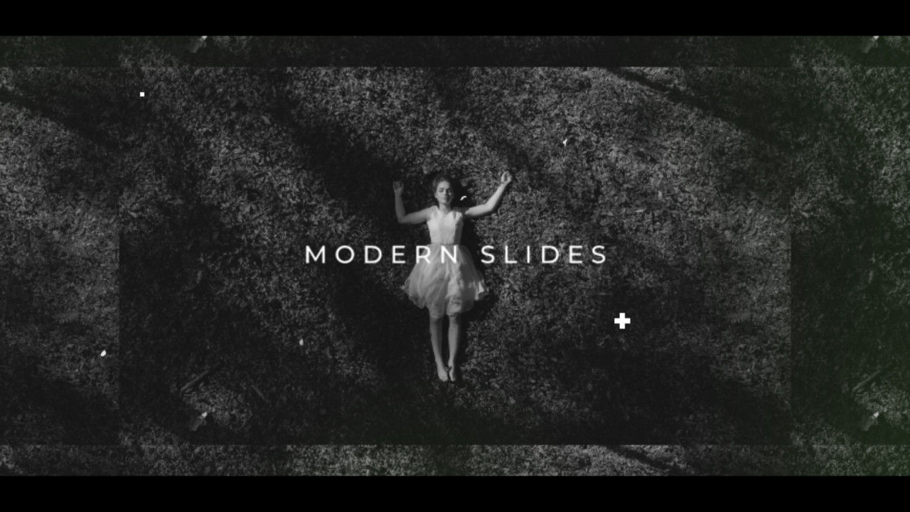 分屏风格效果现代幻灯片素材库精选pr模板