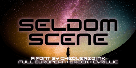 Seldom Scene font素材之家精选英文字体