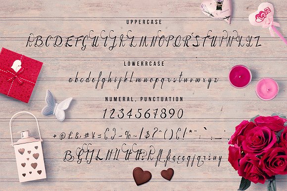 Peonyrose Font插图2