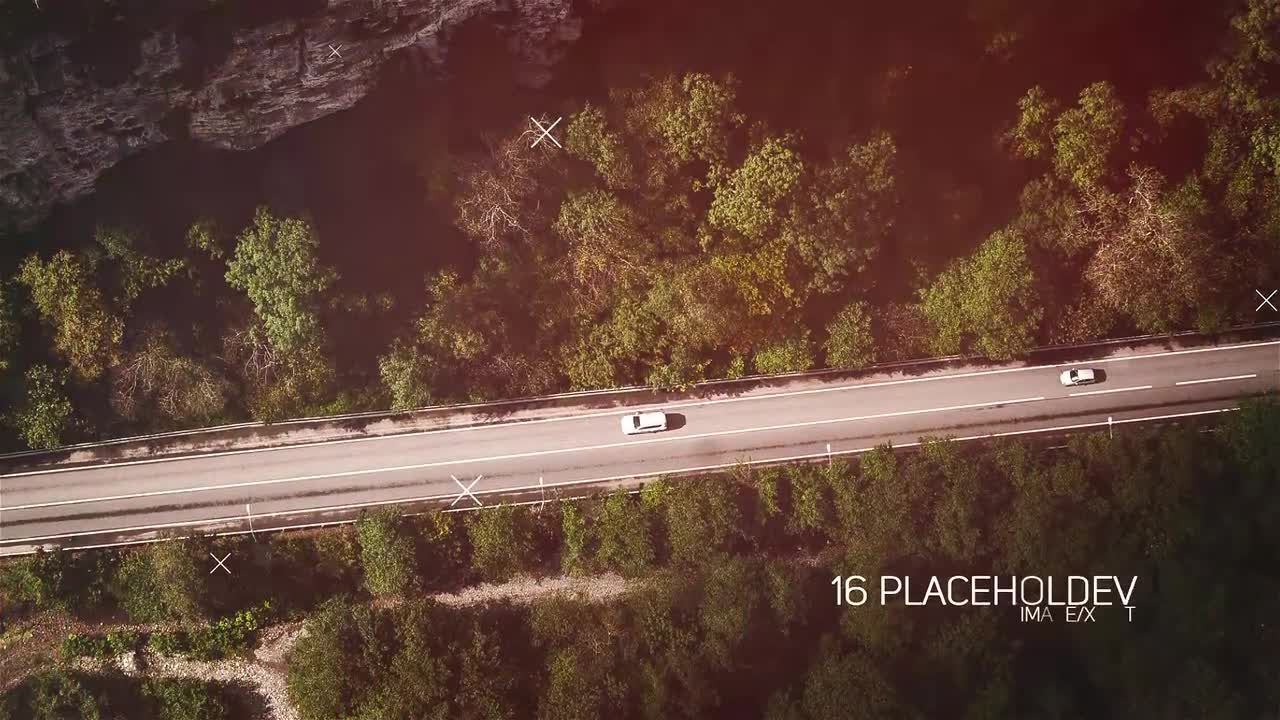 电影幻灯片文本动画素材库精选AE模板