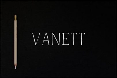 Vanett Demo font素材之家精选英文字体