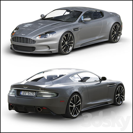 阿斯顿·马丁DBS I汽车素材之家精选3D模型
