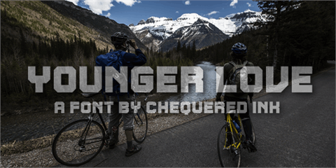 Younger Love font素材之家精选英文字体