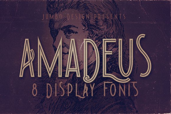 Amadeus – Display Font素材之家精选英文字体