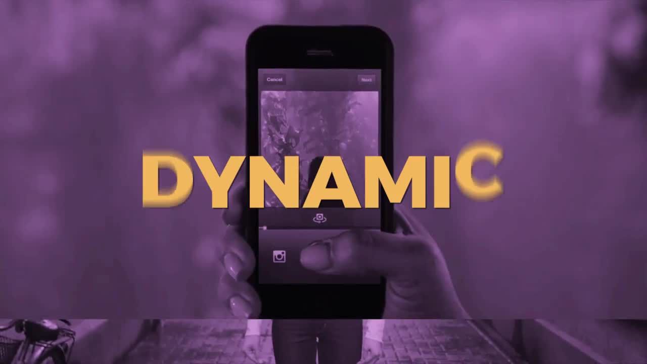 现代风格动态文字开场动画视频展示素材库精选AE模板