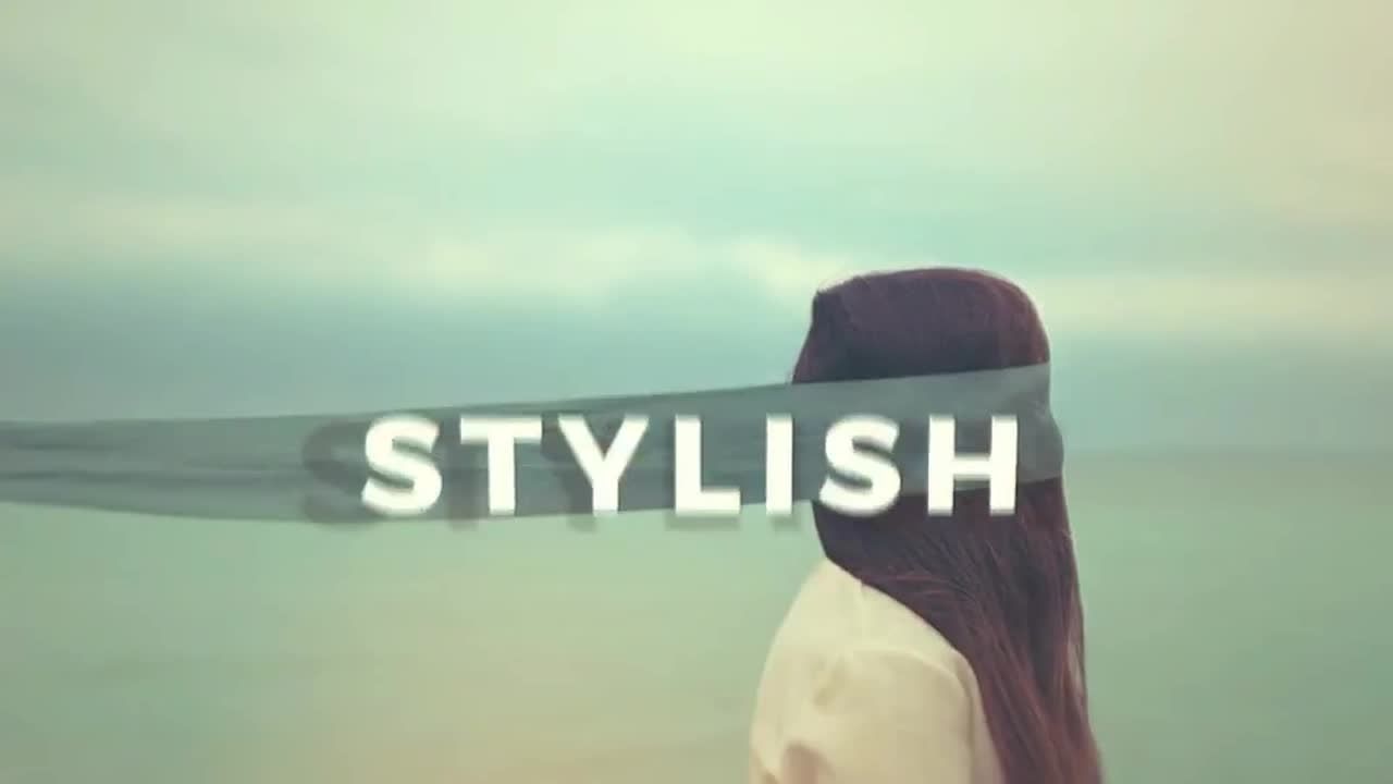 滑动效果广告幻灯片放映素材库精选AE模板