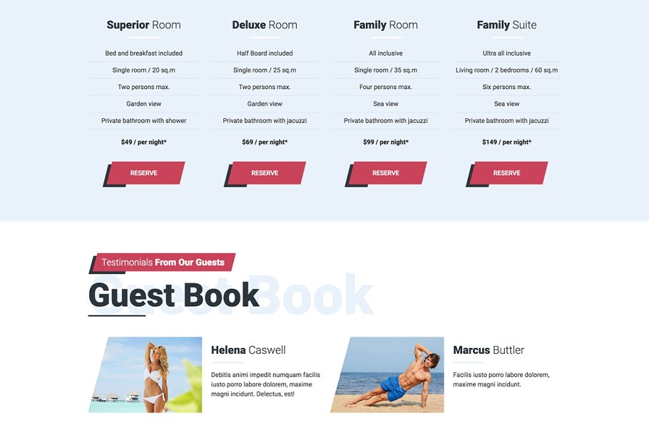 热带海岛旅游天堂旅游主题Joomla主题模板素材库精选 Hot Paradise插图(4)