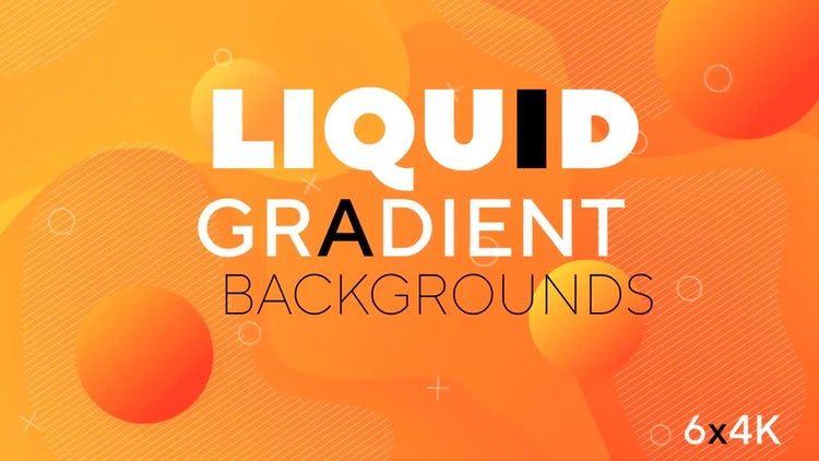 6个干净多彩的动画背景素材库精选AE模板