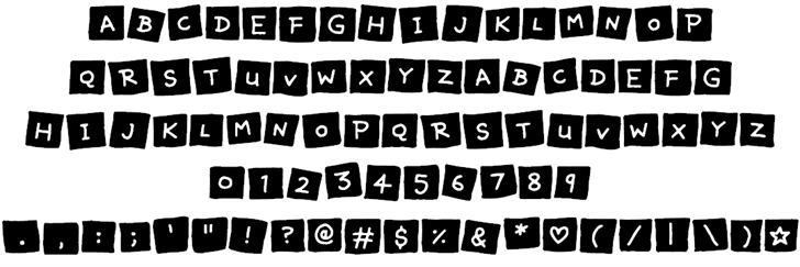 Lovely Notes font插图1