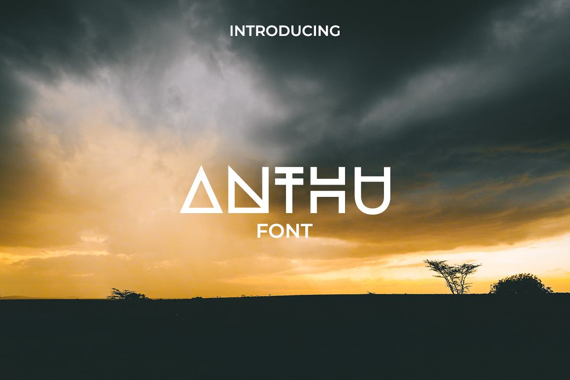 Anthu African FontSymbol Font素材之家精选英文字体