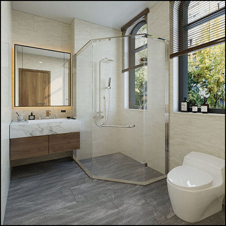 现代卫生间场景素材之家精选3D模型By Thuy Vu Ngoc