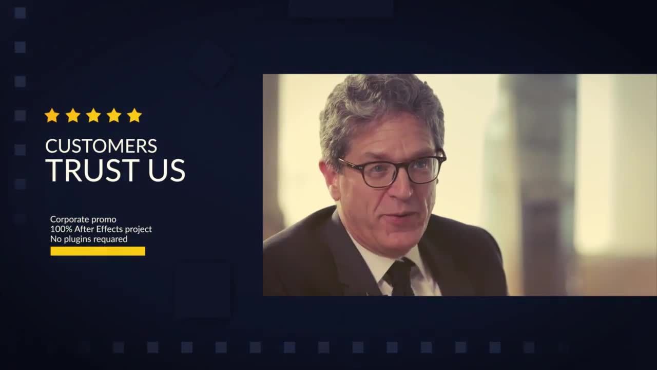 企业介绍幻灯片揭幕战素材库精选AE模板