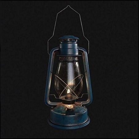 复古煤油灯素材之家精选3D模型