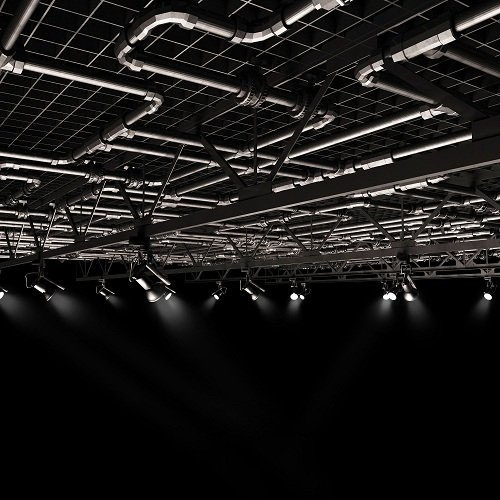 屋面顶棚通风管道系统素材之家精选3D模型