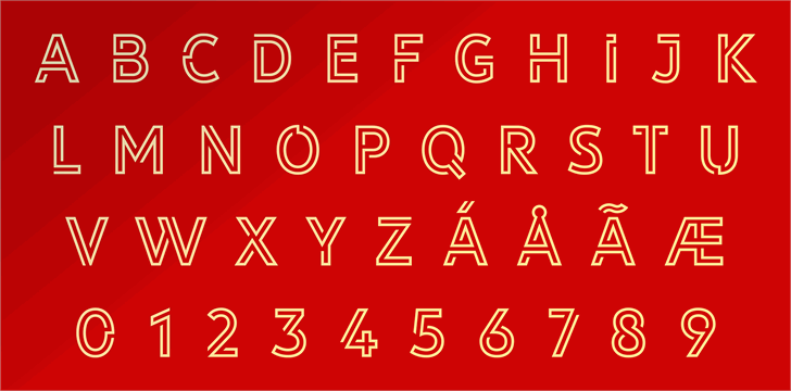 LIBRARY 3 AM font插图3