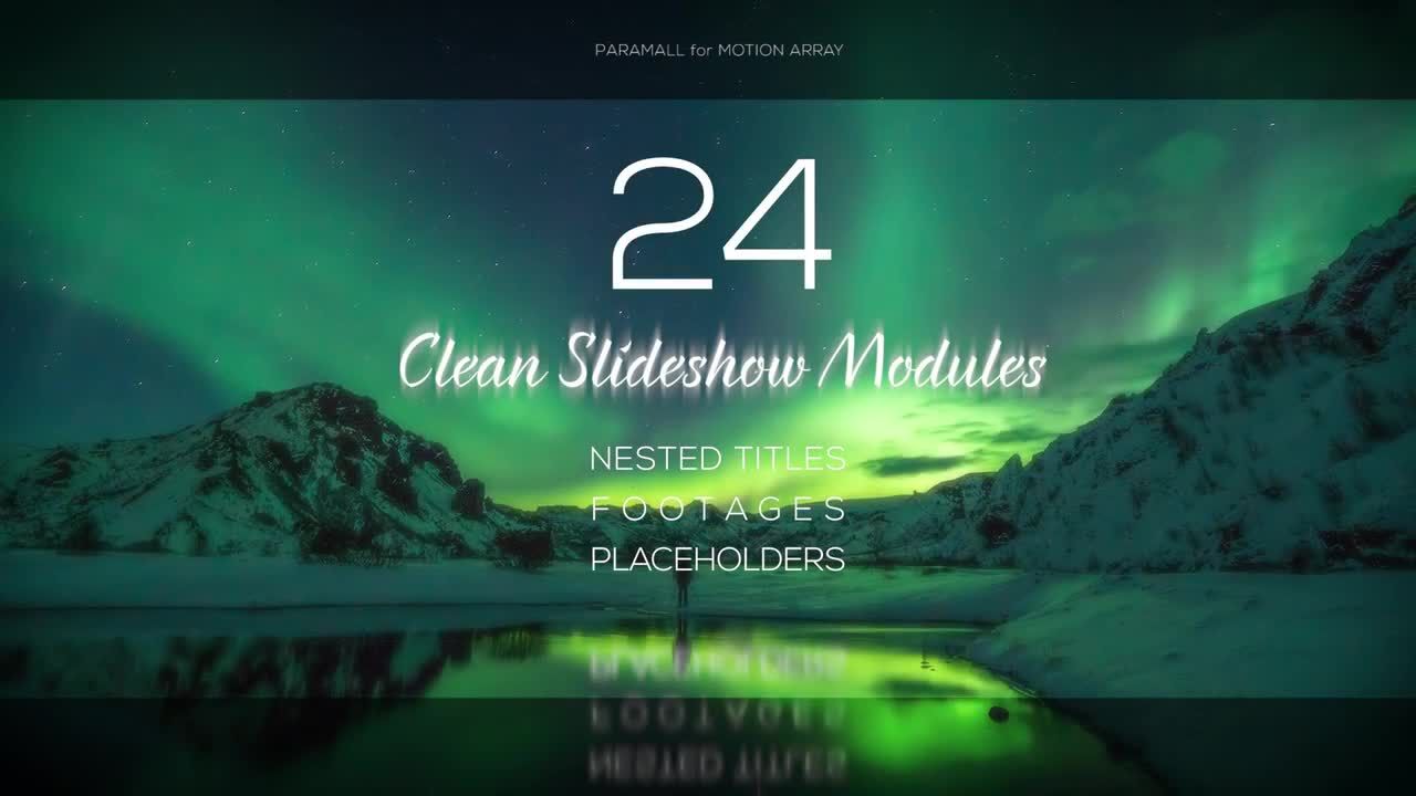 独特的促销幻灯片模块包素材库精选pr模板