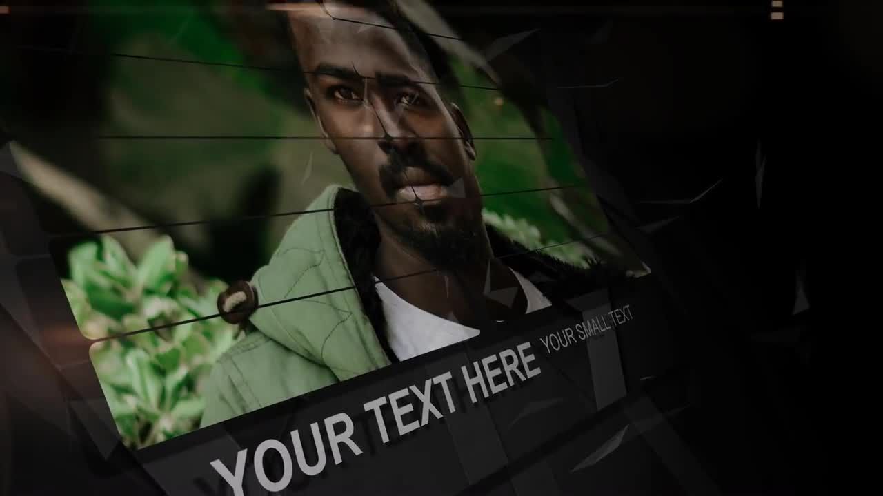 经典电影幻灯片介绍素材库精选AE模板