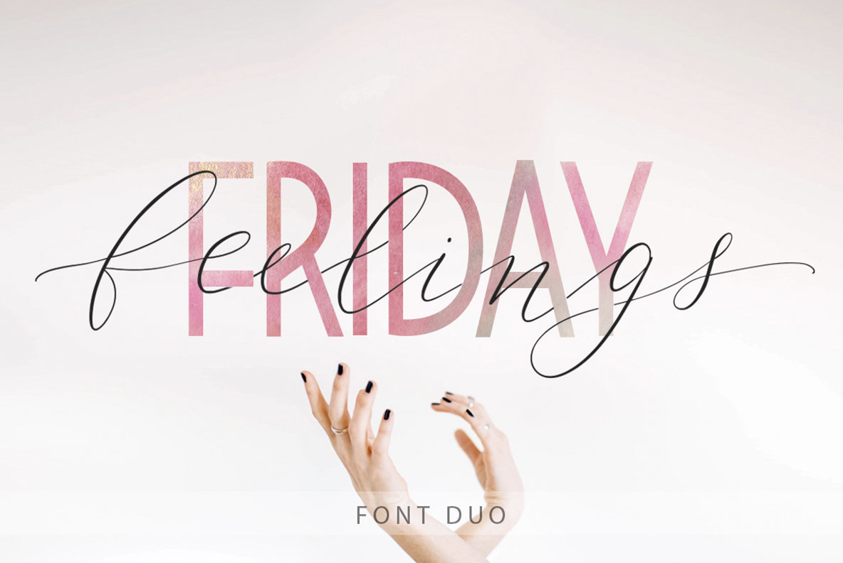 Friday Feelings Font Family素材之家精选英文字体