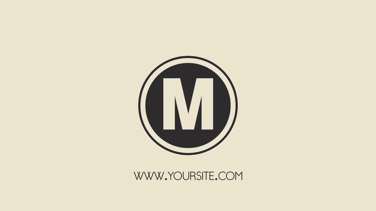 电影或视频最小徽标转场素材库精选AE模板