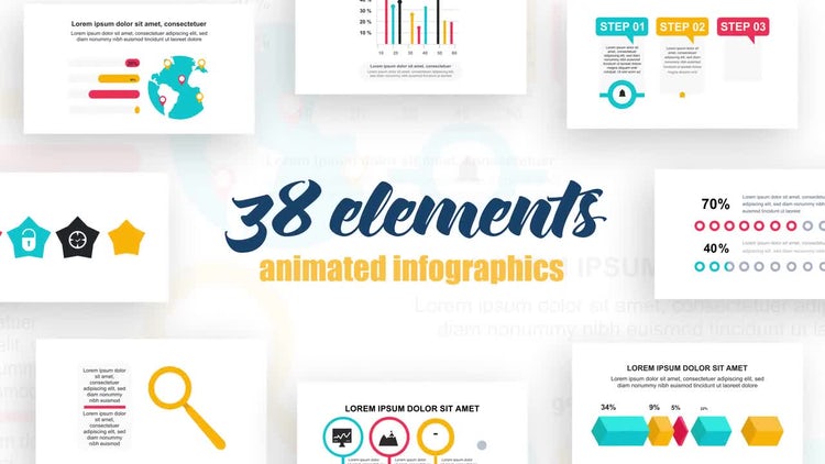 信息图表Vol.27动态动画素材库精选AE模板